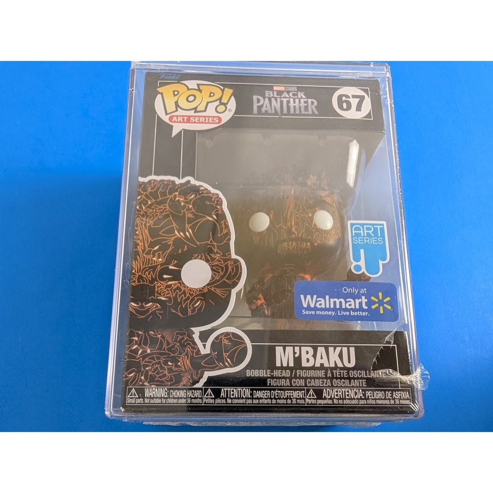 Funko Pop M'Baku Black Panther Art Series #67 Walmart Exclusive
